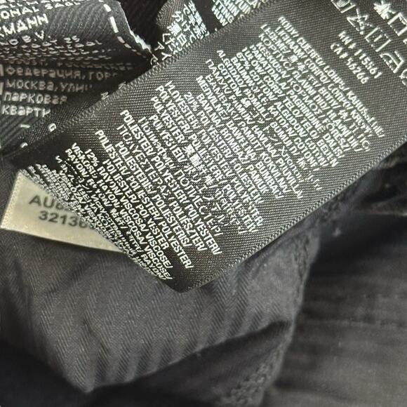 7 For All Mankind High-Waist Ankle Skinny Jeans in Metallic Glitter Tux Size 26 - Picture 9 of 9